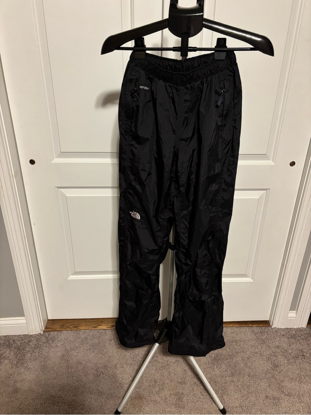 The North Face Black Waterproof Rain Pants
